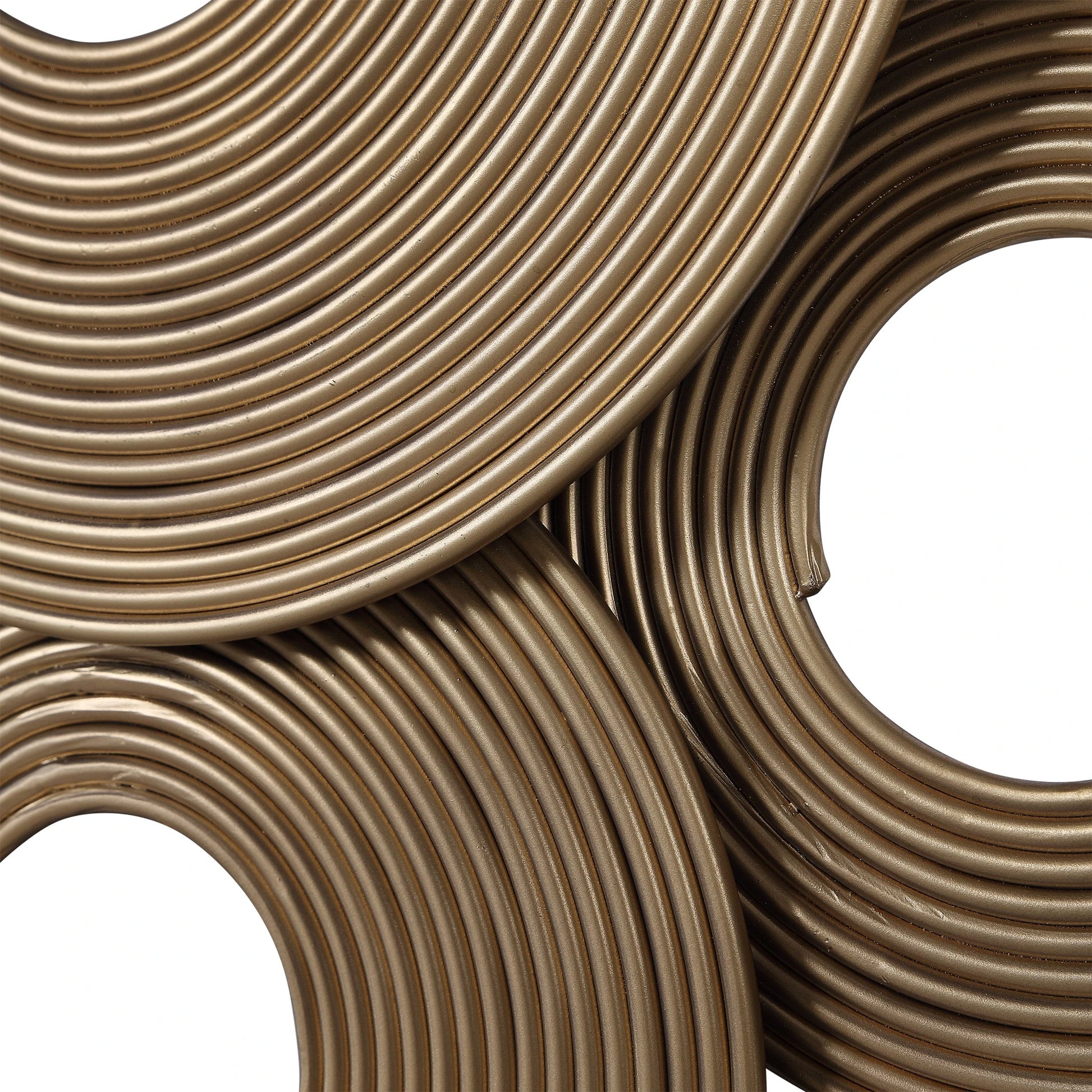 Ahmet Rings Wall Decor by Uttermost in gold. Made from iron in a eclectic & global style.