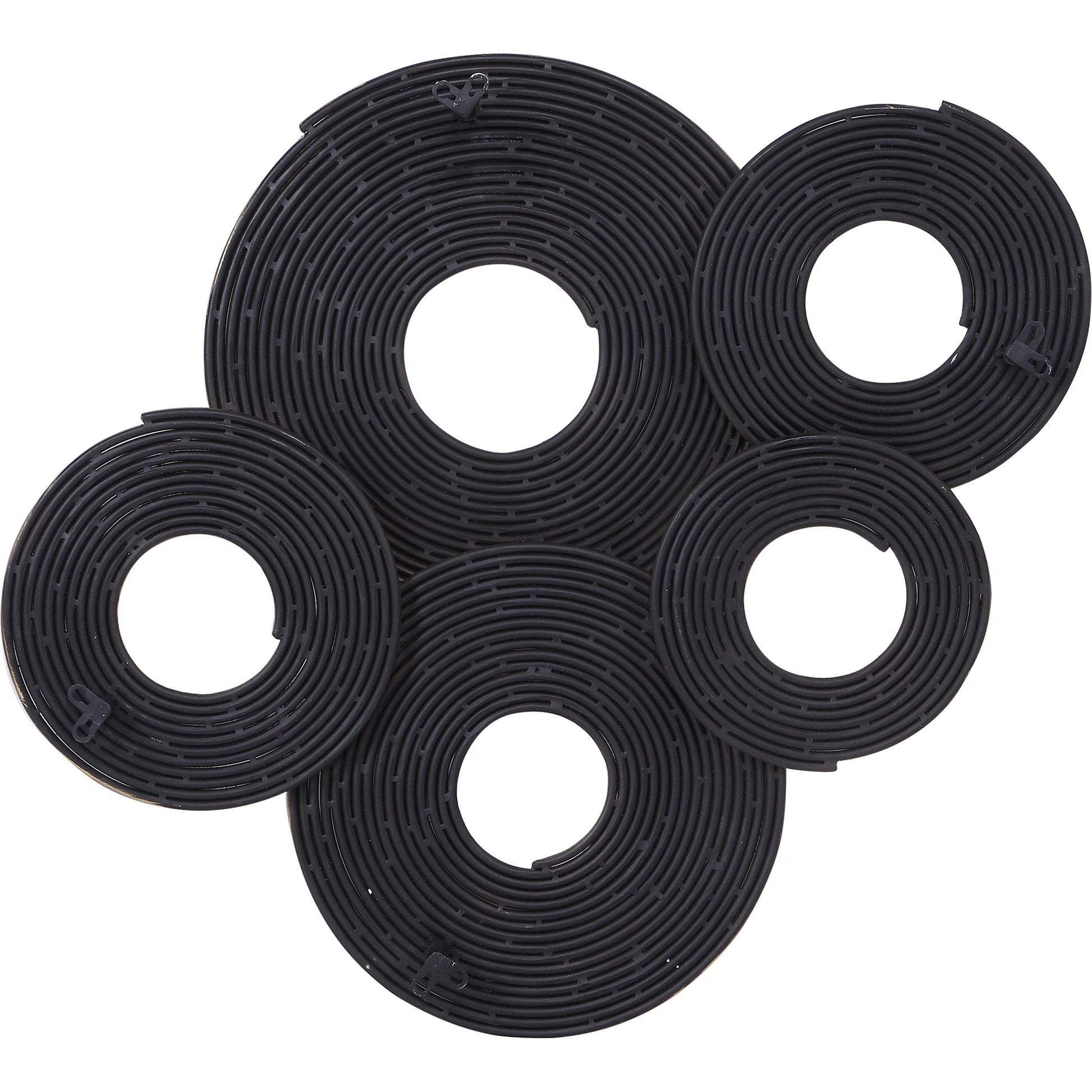 Ahmet Rings Wall Decor by Uttermost in gold. Made from iron in a eclectic & global style.