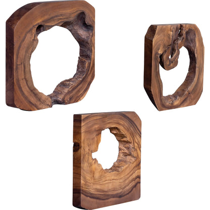Adlai Wood Wall Art by Uttermost in multi. Made from suar wood in a modern style.