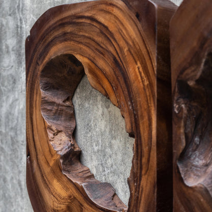Adlai Wood Wall Art by Uttermost in multi. Made from suar wood in a modern style.