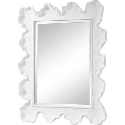 Sea Coral Coastal Mirror by Uttermost. Made from glass, resin in a transitional style.