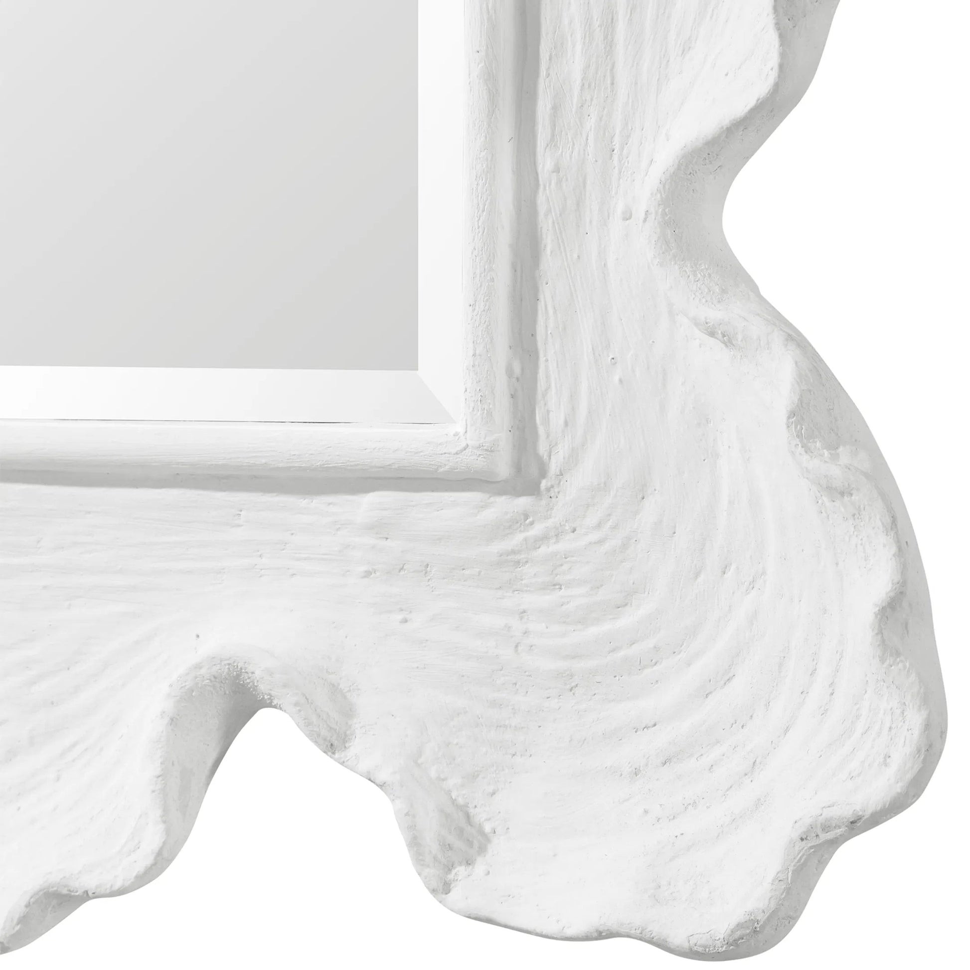Sea Coral Coastal Mirror by Uttermost. Made from glass, resin in a transitional style.