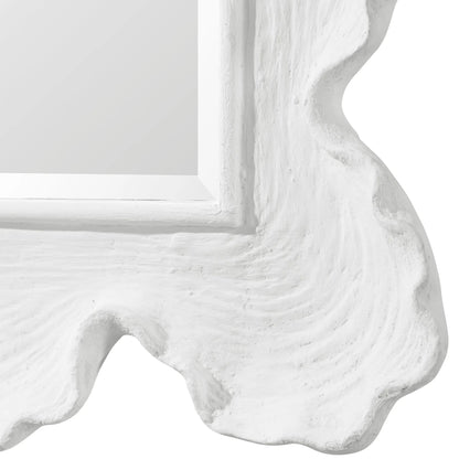 Sea Coral Coastal Mirror by Uttermost. Made from glass, resin in a transitional style.