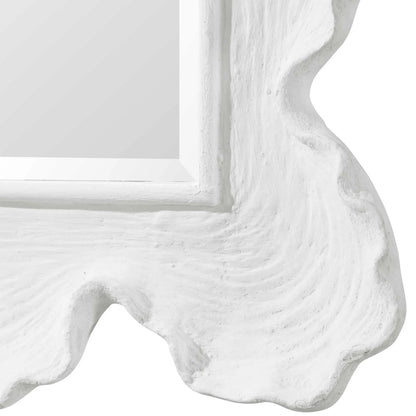 Sea Coral Coastal Mirror by Uttermost. Made from glass, resin in a transitional style.