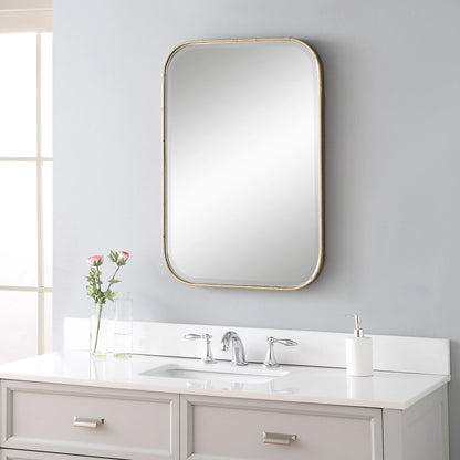 Malay Vanity Mirror by Uttermost. Made from iron, glass, mdf in a transitional style.