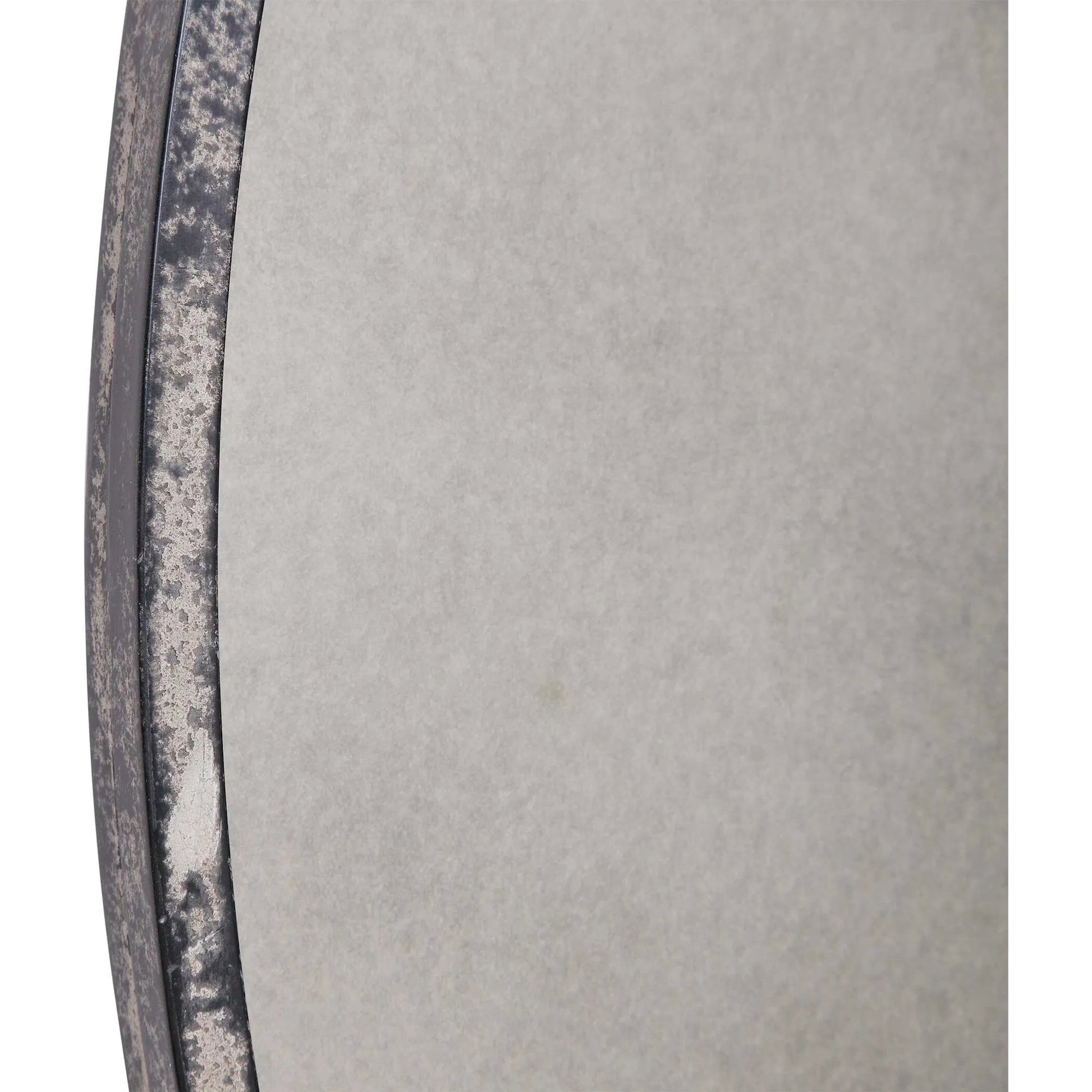 Argand Industrial Round Mirror by Uttermost. Made from metal, mdf, glass in a modern style.