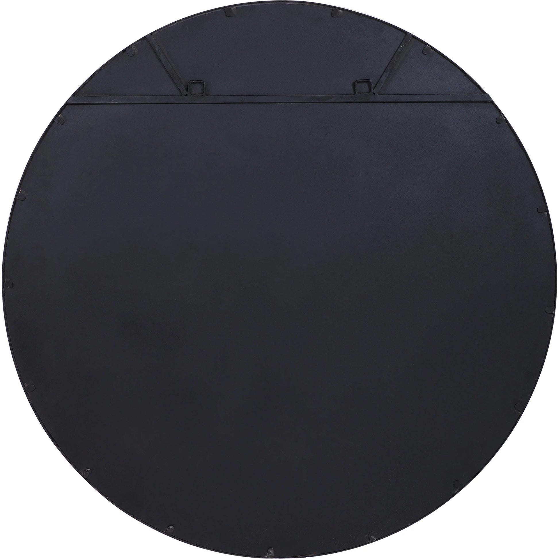 Argand Industrial Round Mirror by Uttermost. Made from metal, mdf, glass in a modern style.