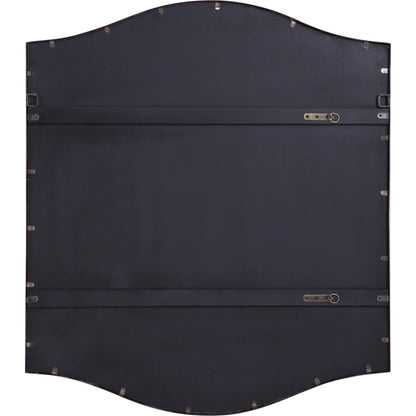 Cerise Mirror by Uttermost in gold. Made from mdf, metal, mirror in a transitional style.