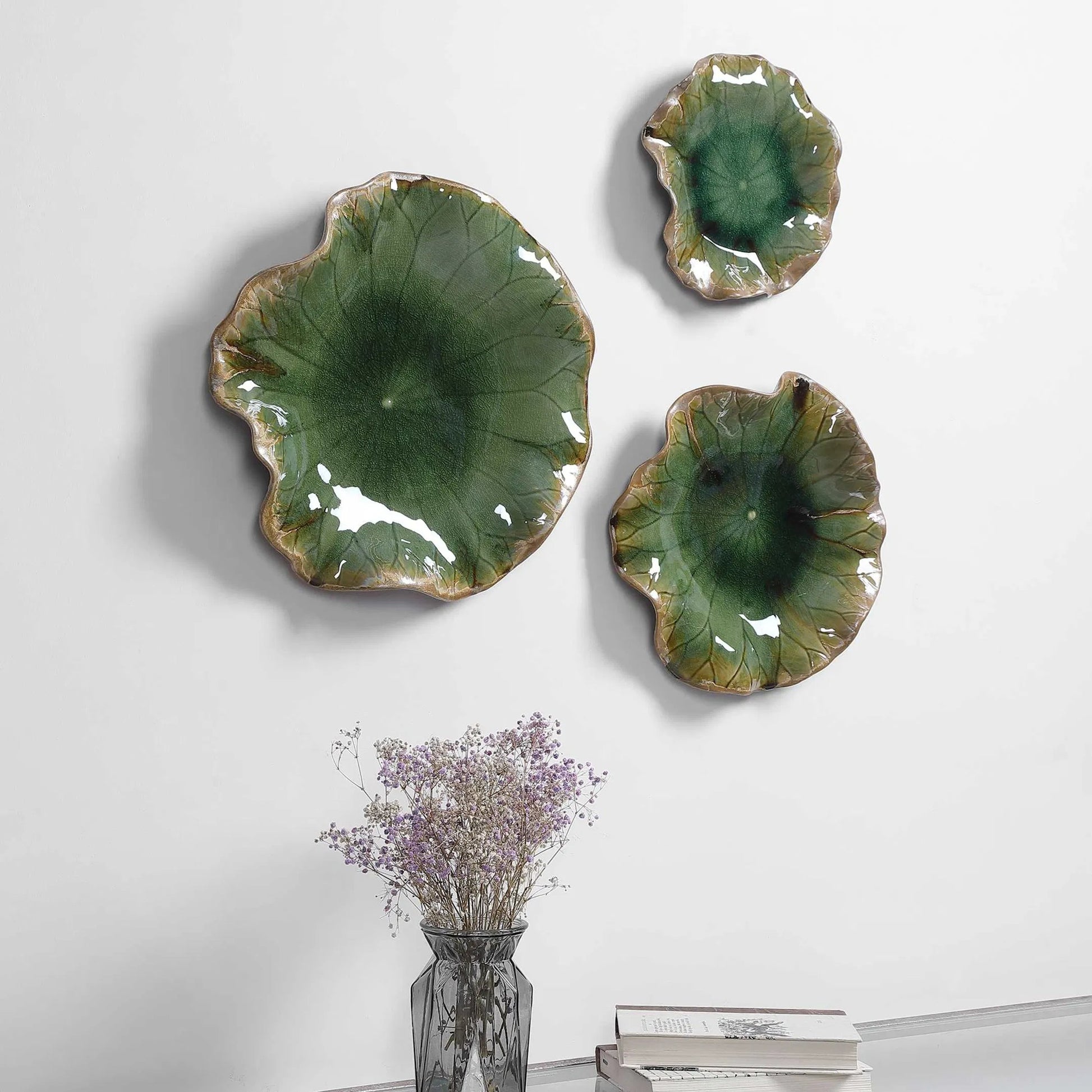 Abella Ceramic Wall Decor by Uttermost. Made from ceramic in a coastal style.