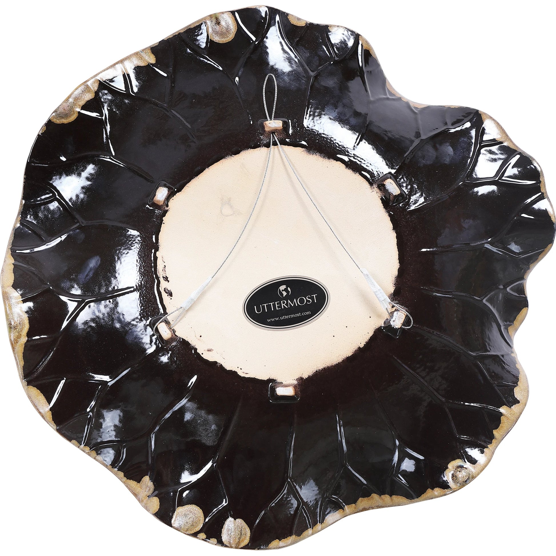 Abella Ceramic Wall Decor by Uttermost. Made from ceramic in a coastal style.