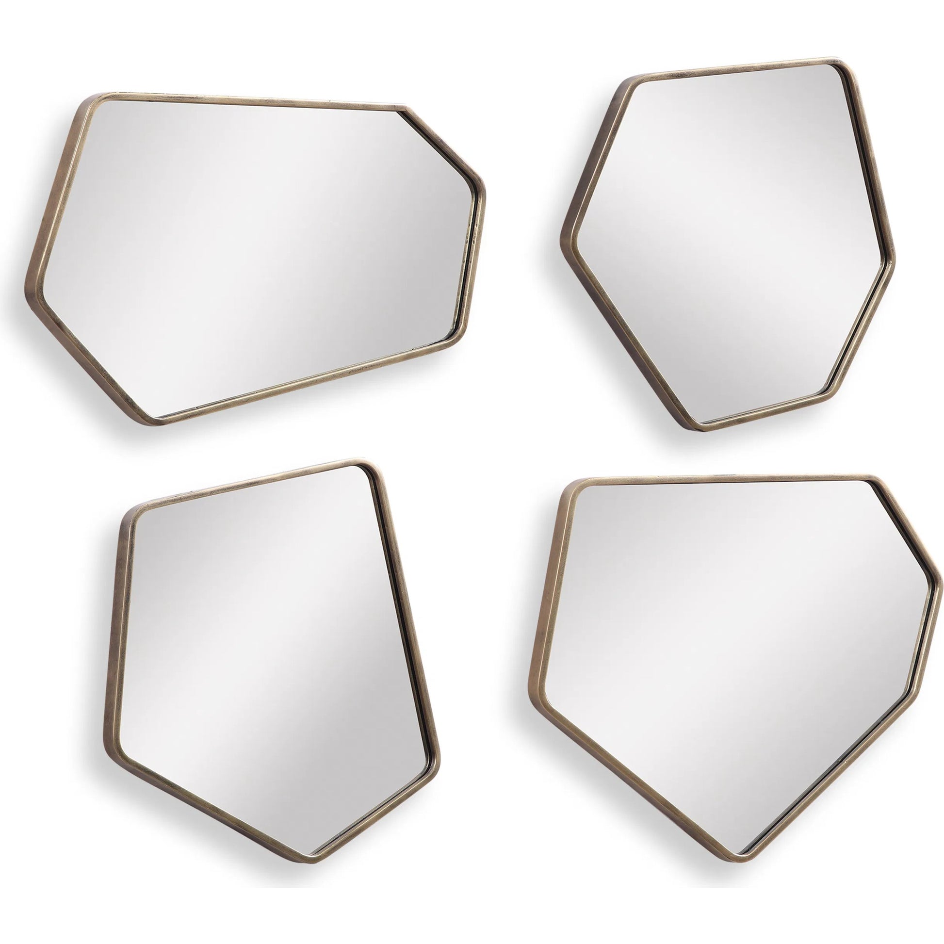 Linneah Modern Mirrors by Uttermost. Made from metal, mdf, glass in a modern style.