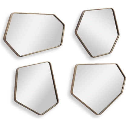 Linneah Modern Mirrors by Uttermost. Made from metal, mdf, glass in a modern style.