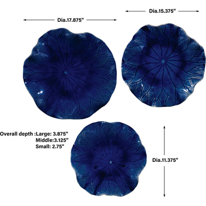 Abella Ceramic Wall Decor by Uttermost. Made from ceramic in a coastal style.