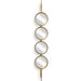 Button Mirror by Uttermost. Made from iron, mdf, glass in a transitional style.