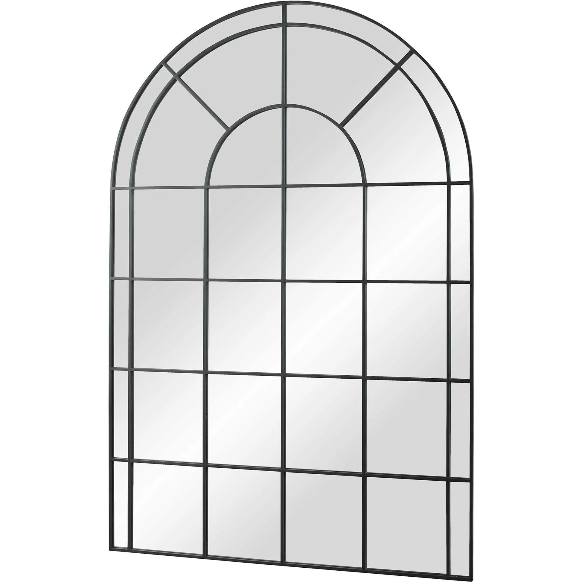 Grantola Arch Mirror by Uttermost in iron. Made from iron, mdf, glass in a cottage & farmhouse style.