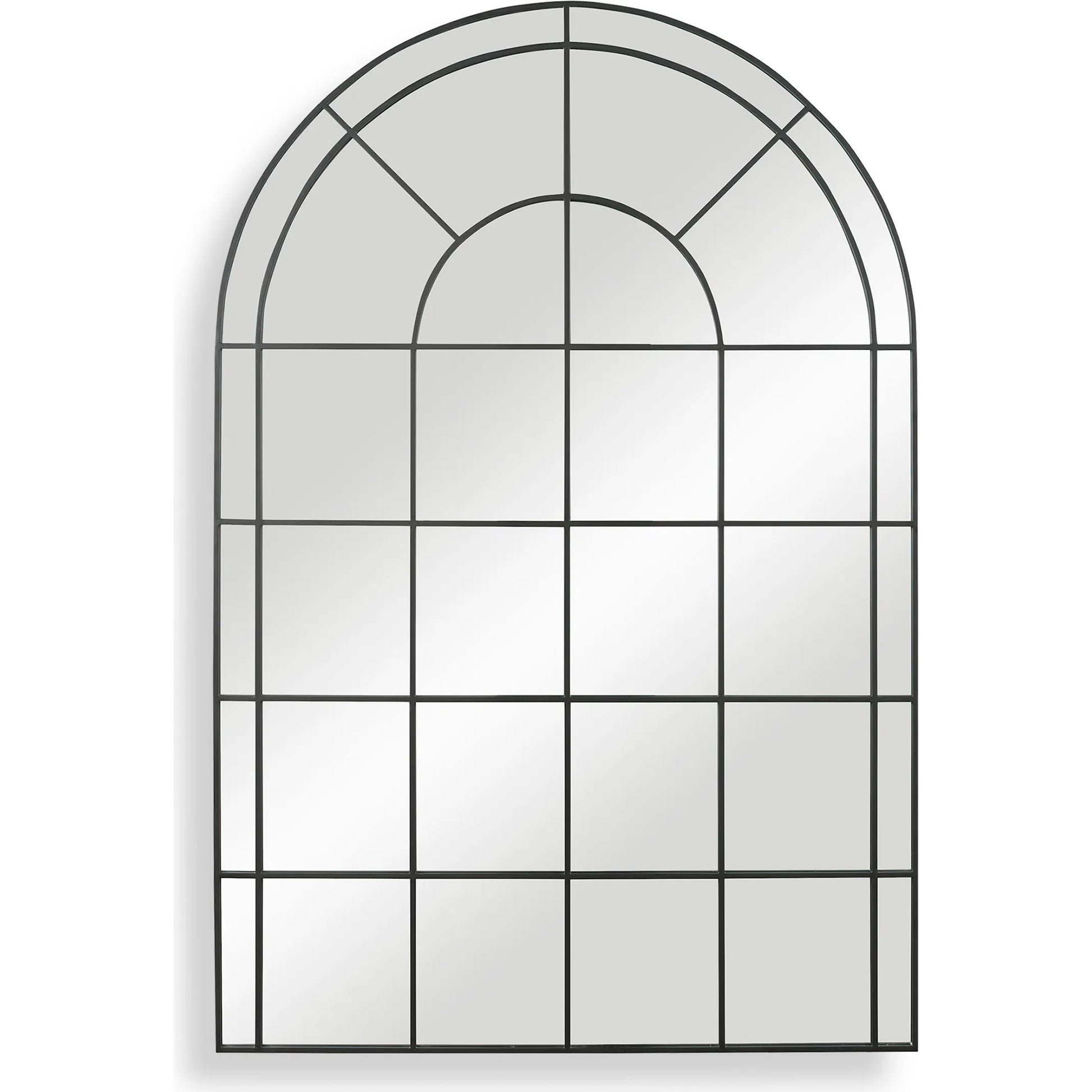 Grantola Arch Mirror by Uttermost in iron. Made from iron, mdf, glass in a cottage & farmhouse style.