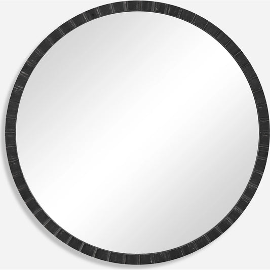 Dandridge Mirror by Uttermost. Made from mdf, iron, mirror in a modern style.