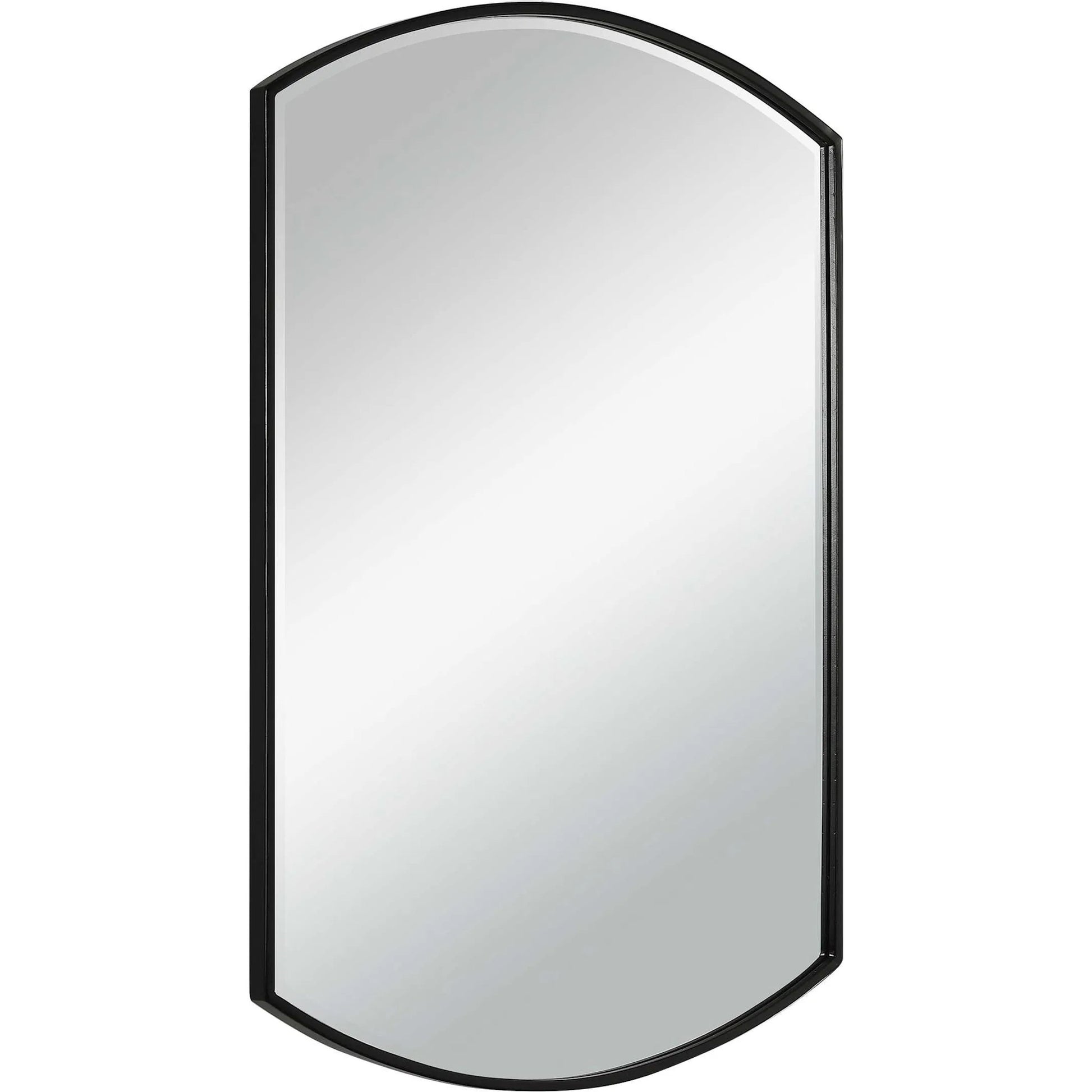 Shield Mirror by Uttermost in iron. Made from mdf, iron, mirror in a transitional style.
