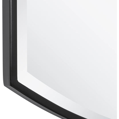 Shield Mirror by Uttermost in iron. Made from mdf, iron, mirror in a transitional style.