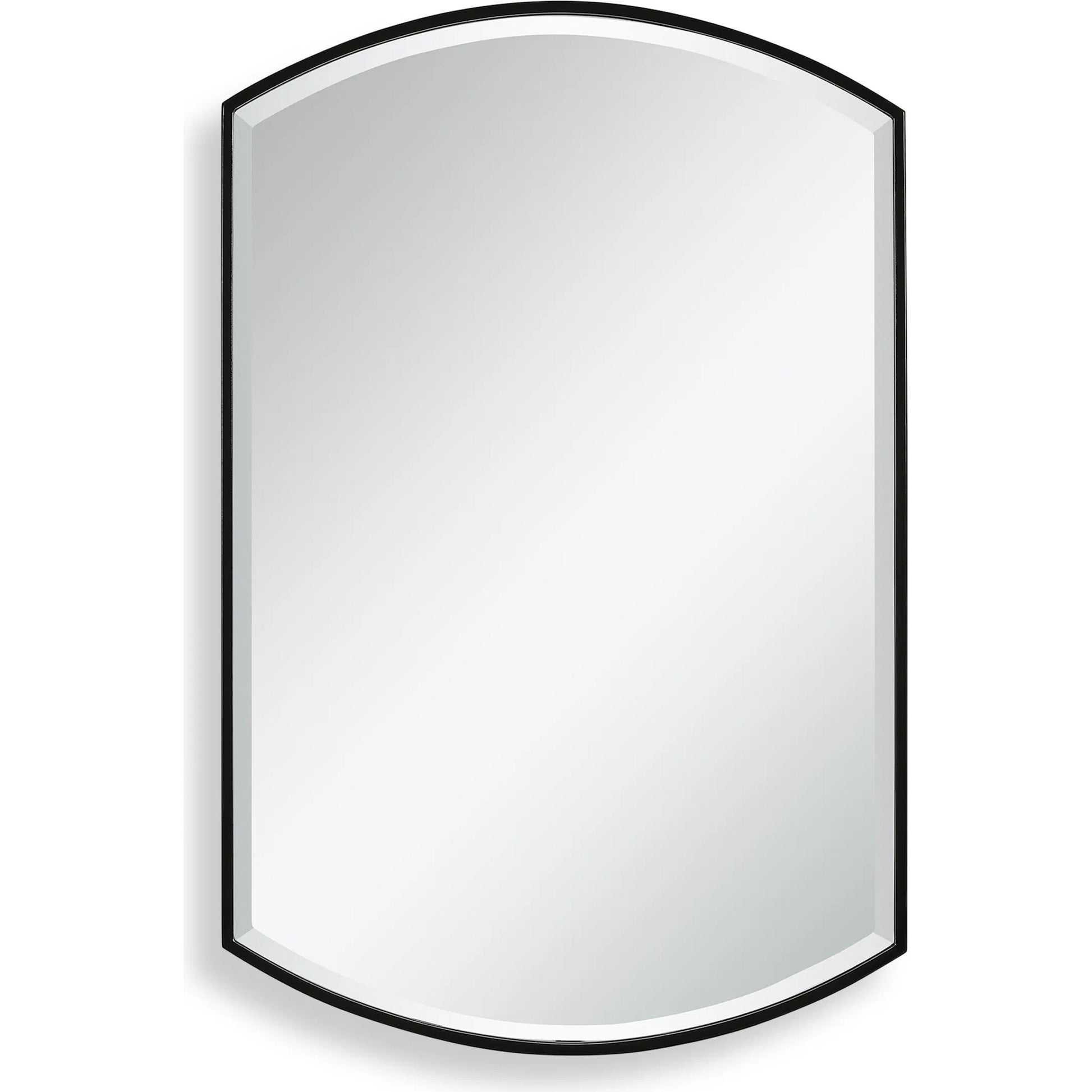 Shield Mirror by Uttermost in iron. Made from mdf, iron, mirror in a transitional style.