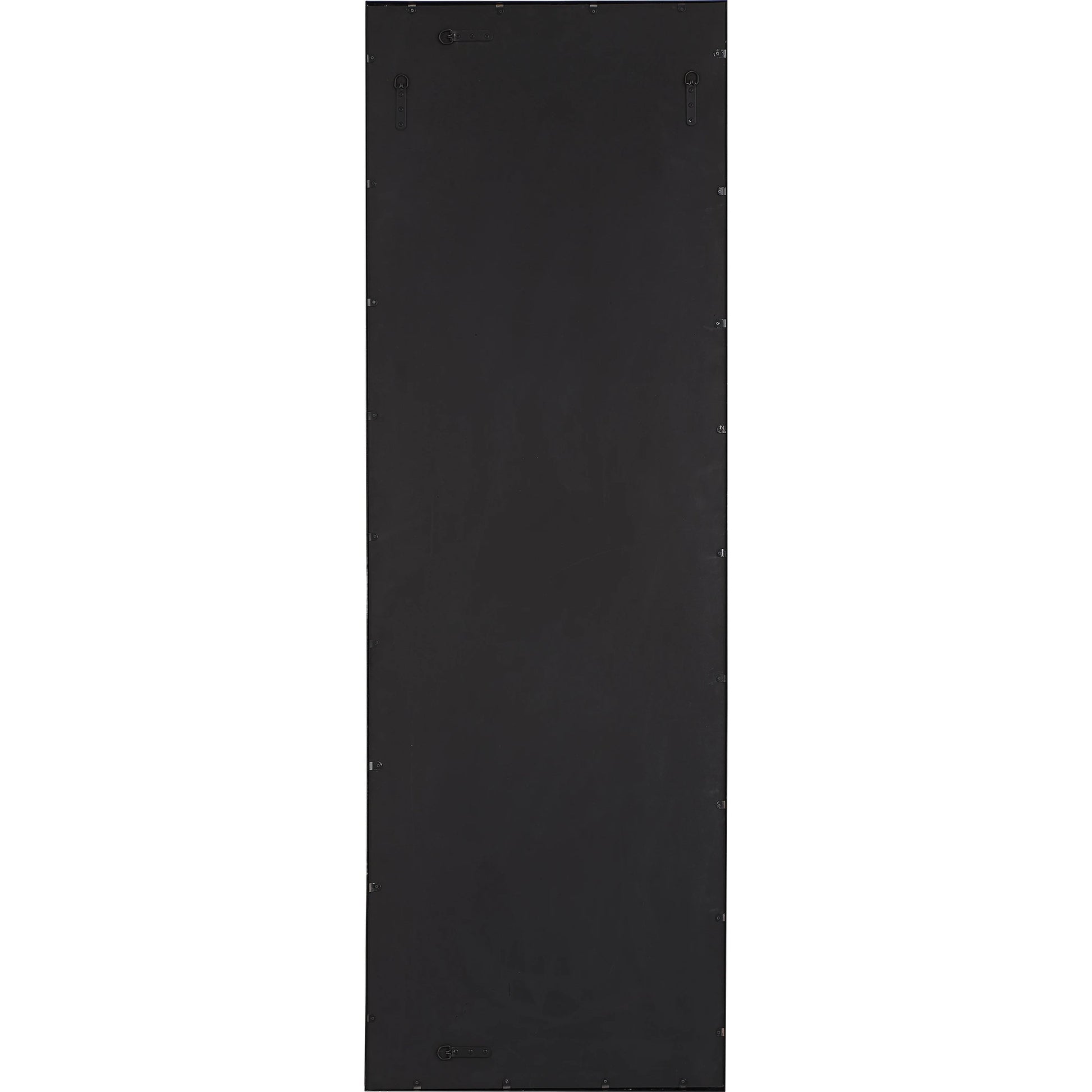 Kahn Mirror by Uttermost in matte black. Made from iron, mdf, glass in a modern style.