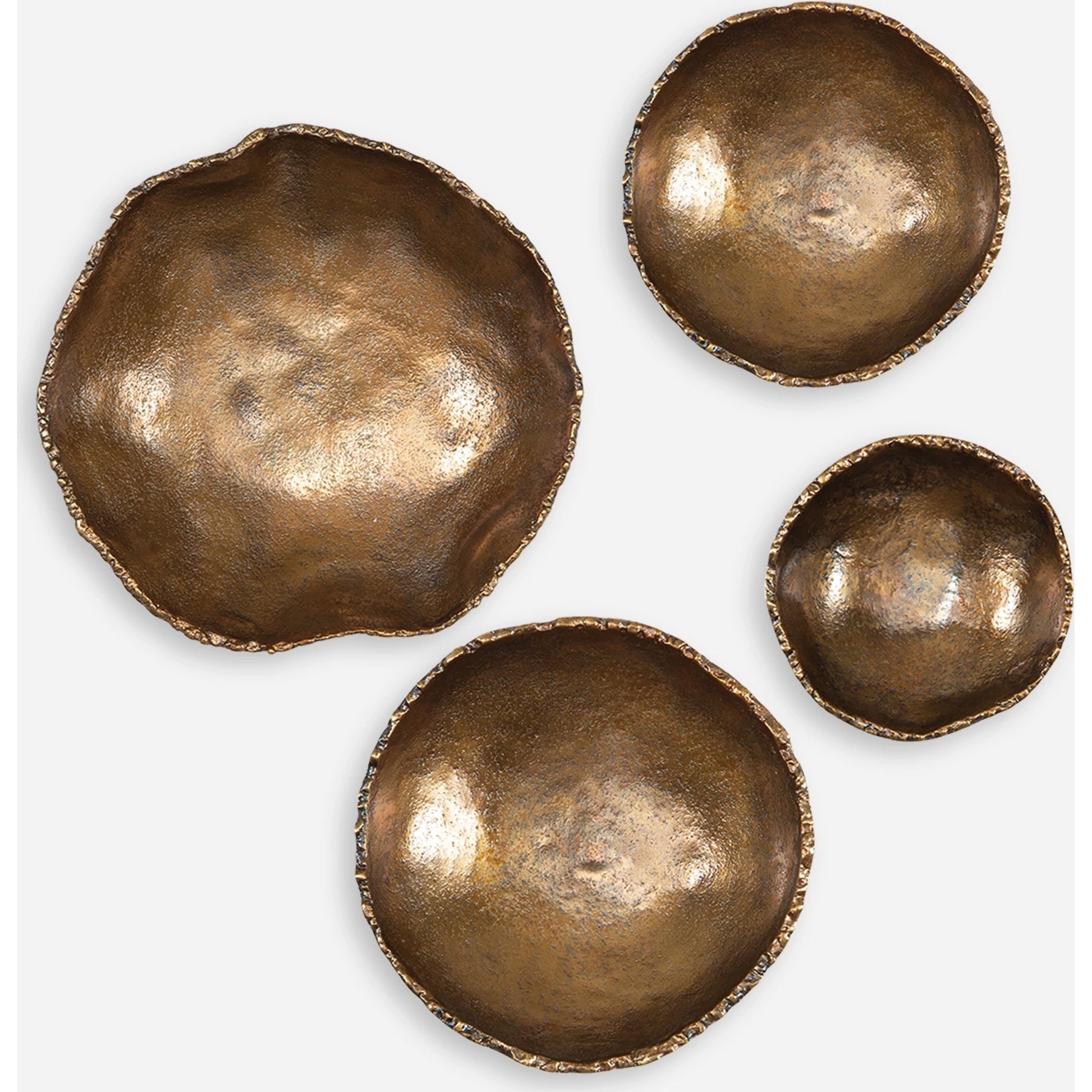 Lucky Coins Wall Bowls by Uttermost. Made from aluminum in a eclectic & global style.