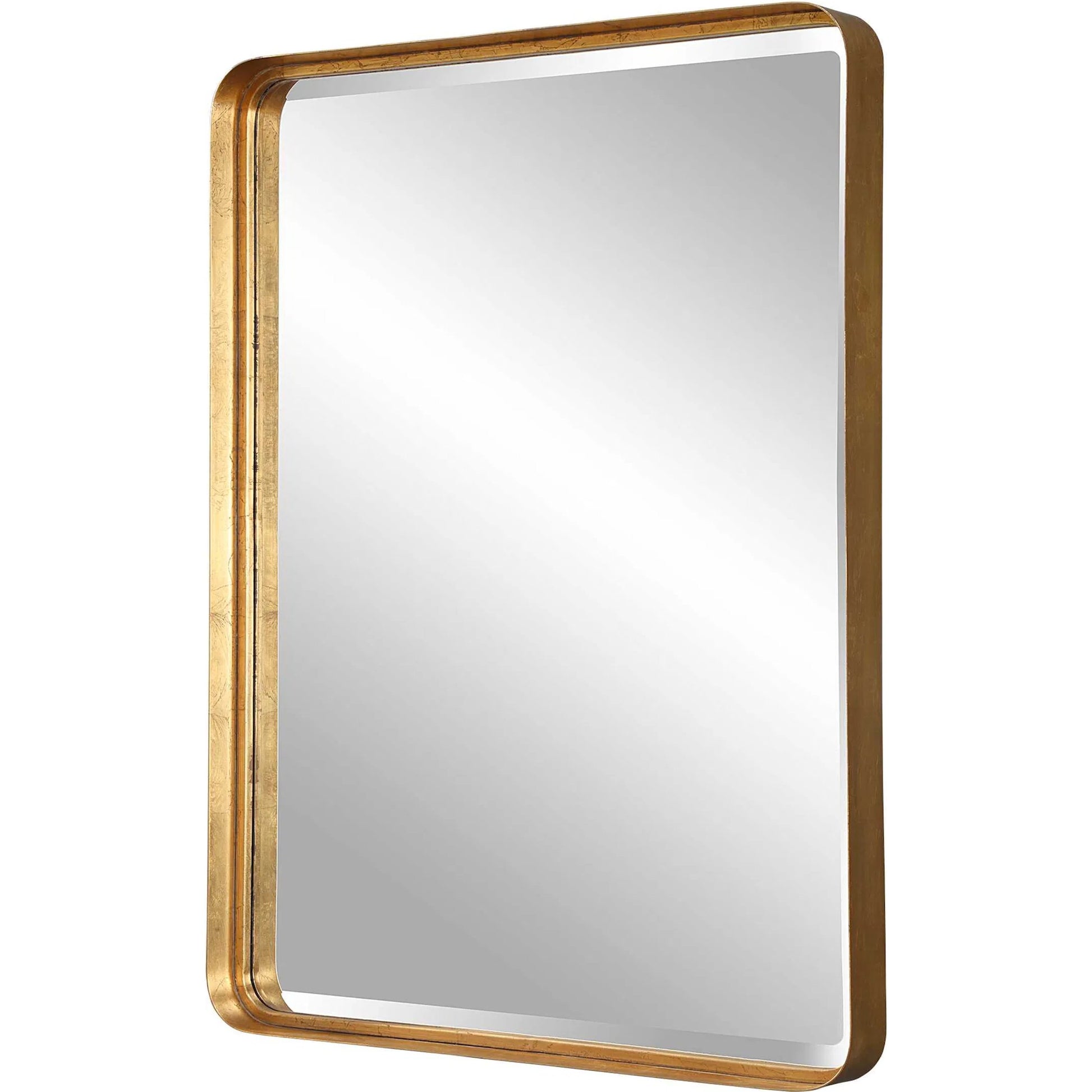 Crofton Large Mirror by Uttermost. Made from mdf, iron, mirror in a modern style.