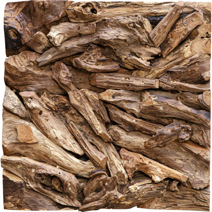 Rio Wood Wall Decor by Uttermost in whitewashed. Made from teak branch 100% in a eclectic & global style.