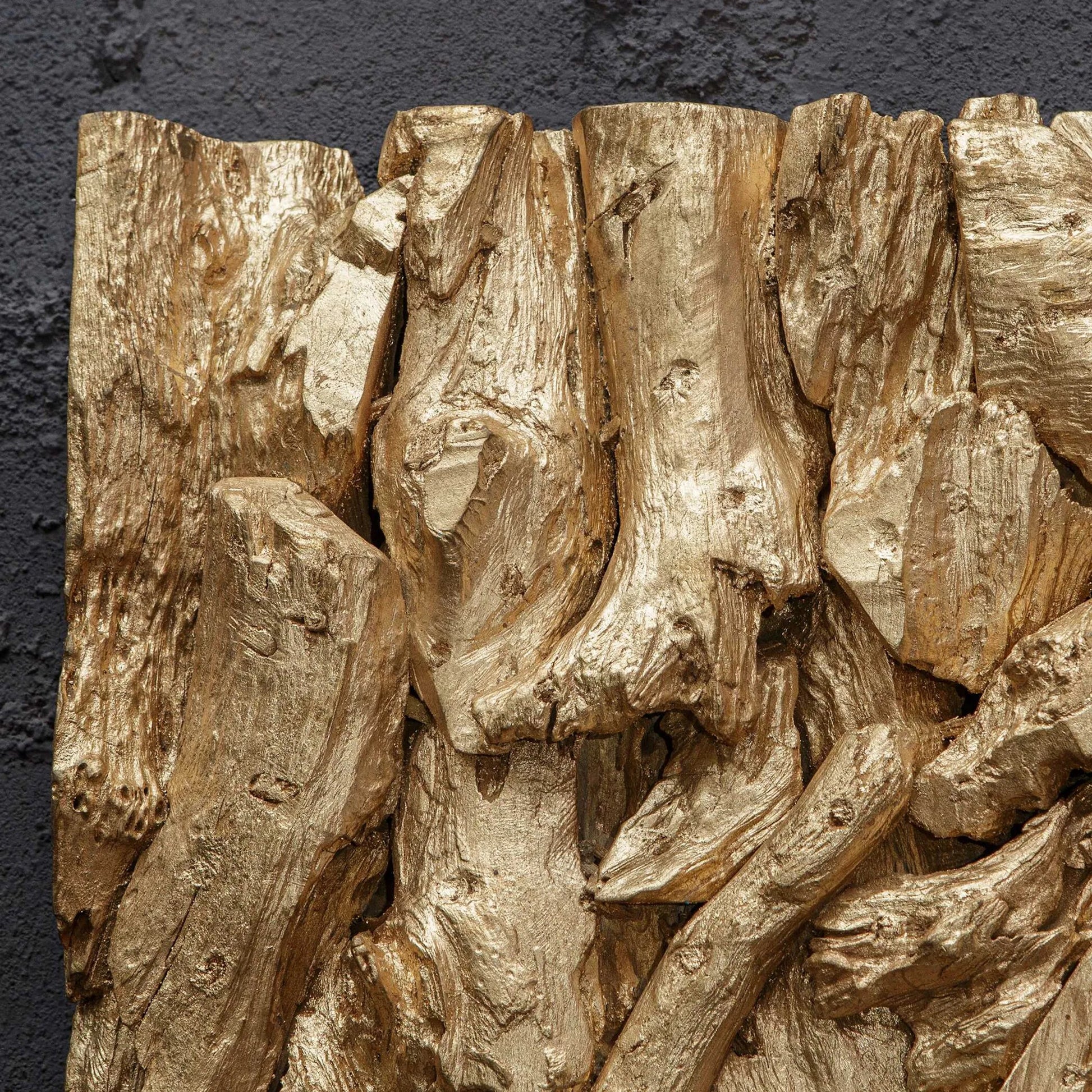 Rio Wood Wall Decor by Uttermost in whitewashed. Made from teak branch 100% in a eclectic & global style.