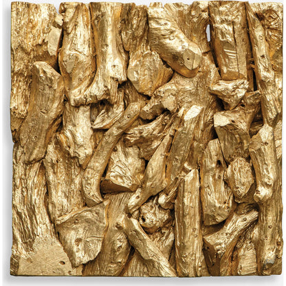 Rio Wood Wall Decor by Uttermost in whitewashed. Made from teak branch 100% in a eclectic & global style.