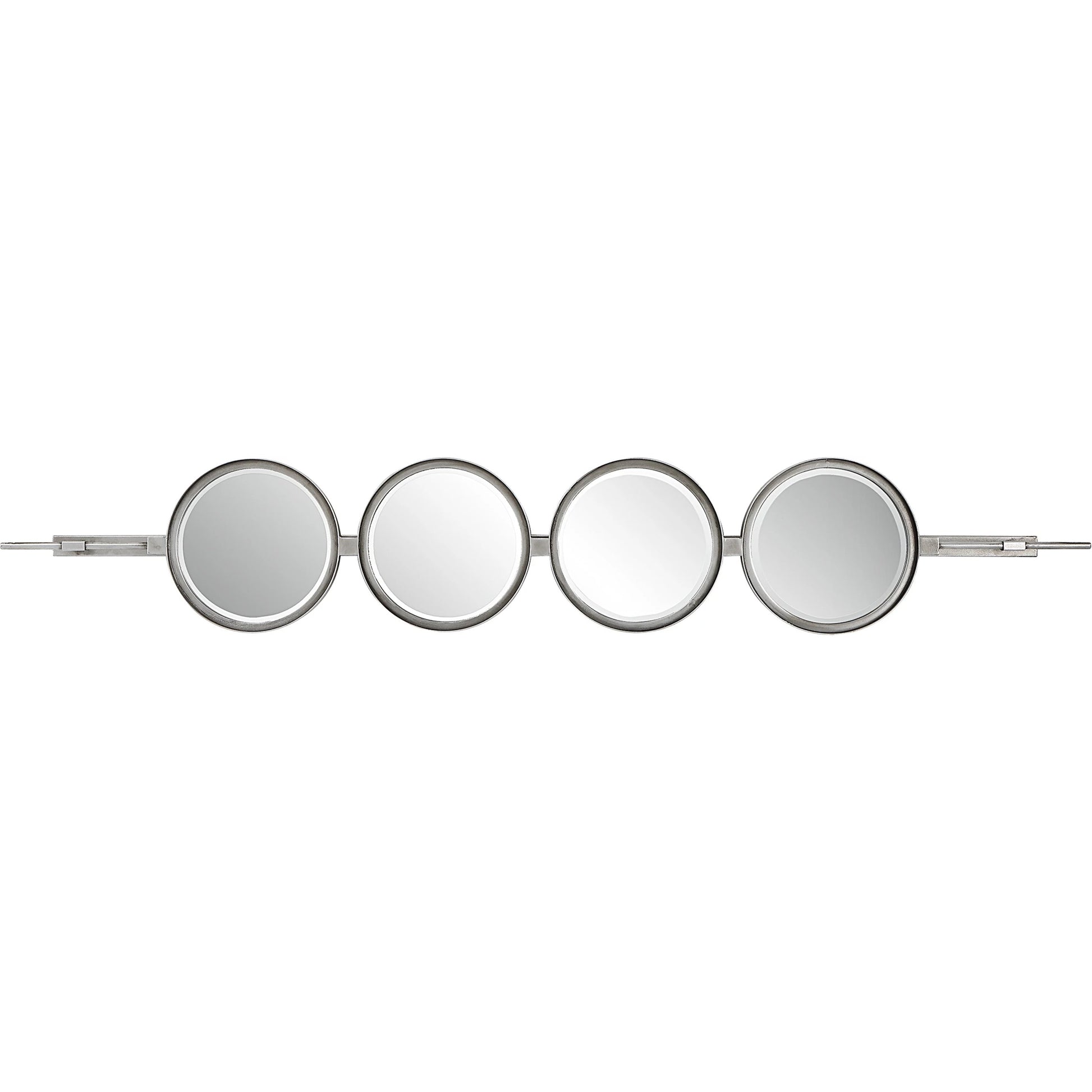 Button Mirror by Uttermost. Made from iron, mdf, glass in a transitional style.