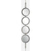 Button Mirror by Uttermost. Made from iron, mdf, glass in a transitional style.