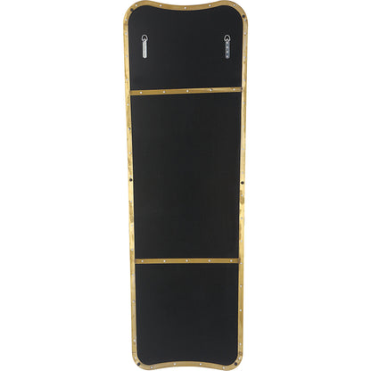 Belvoir Large Mirror by Uttermost in brass. Made from stainless steel, mdf, glass in a modern style.