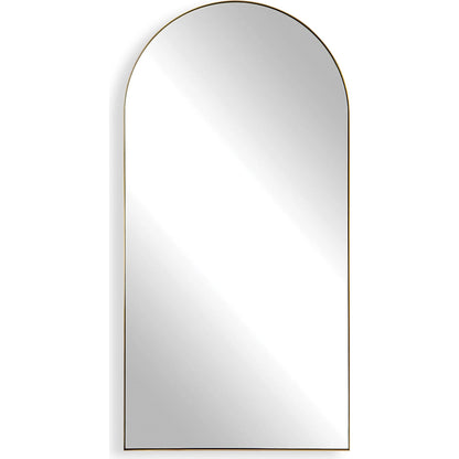 Crosley Antique Arch Mirror by Uttermost in brass. Made from stainless steel, mdf, glass in a modern style.