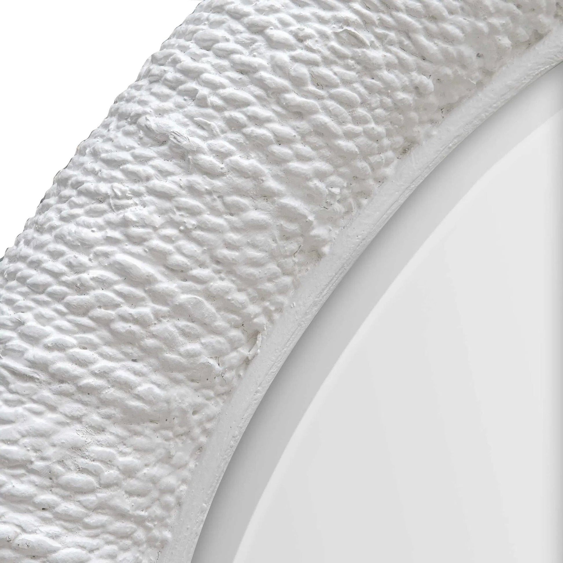 Mariner Round Mirror by Uttermost. Made from banana weaving, rattan, plywood, glass in a modern style.