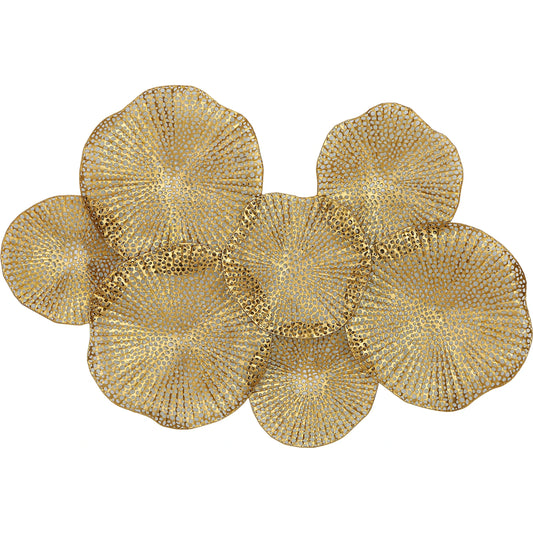 Ripley Metal Leaf Wall Art by Uttermost. Made from iron in a modern style.