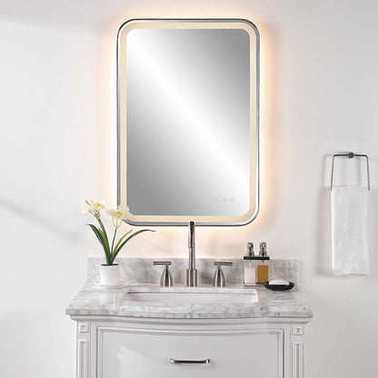 Crofton Lighted Vanity Mirror by Uttermost. Made from unique in a modern style.
