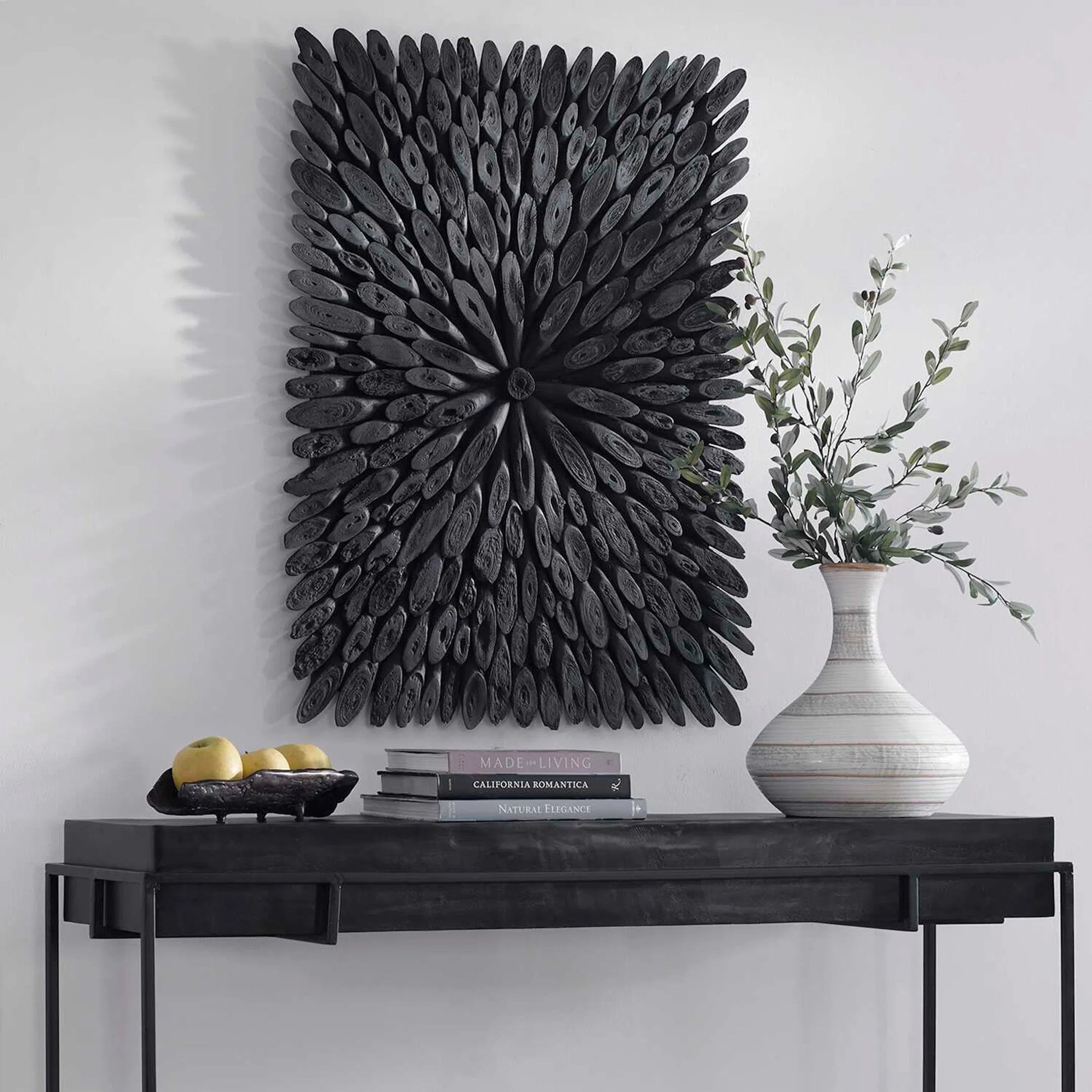 Bahama Wood Wall Decor by Uttermost. Made from driftwood, plywood in a modern style.