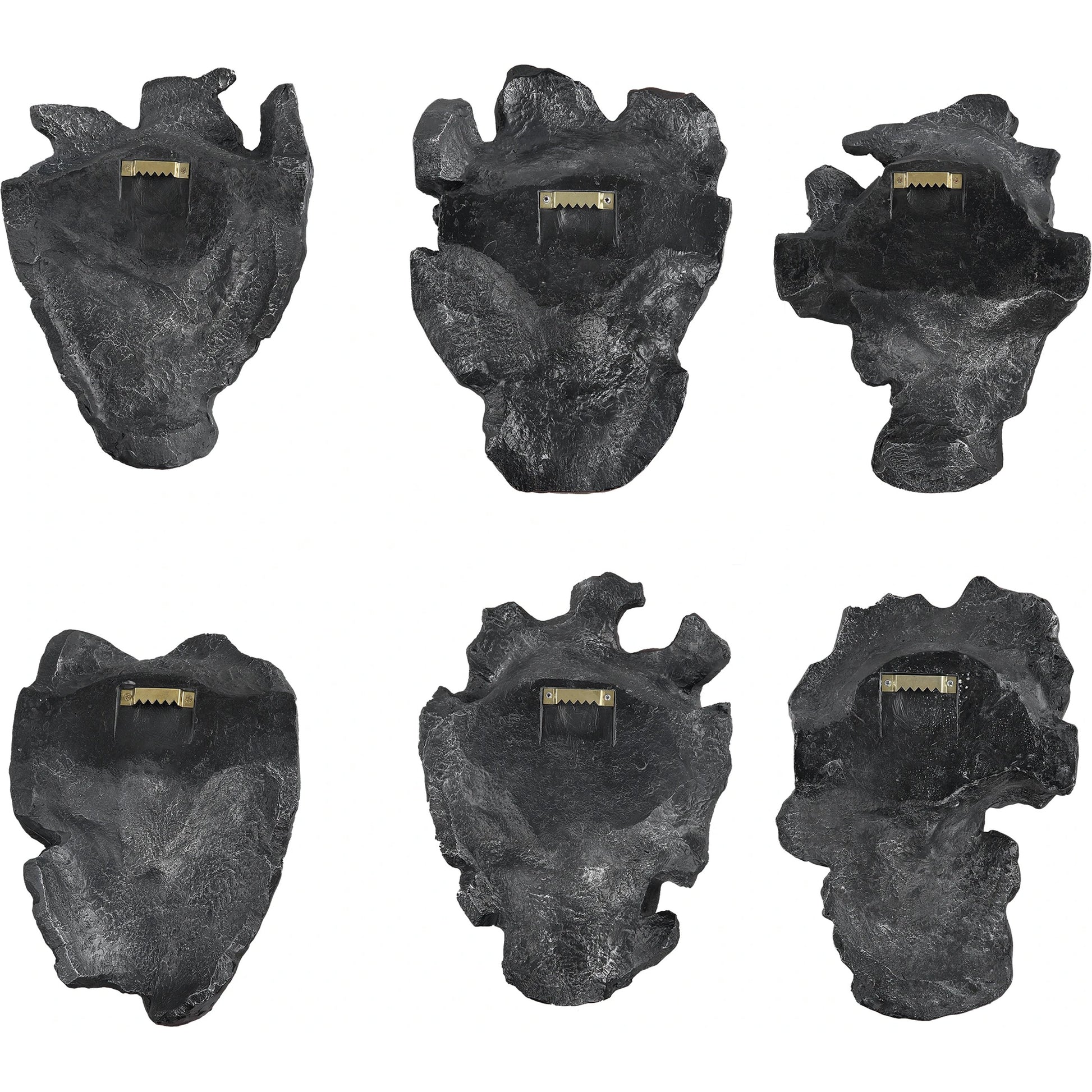 Self-Portrait Wall Decor by Uttermost in steel gray. Made from polyresin in a modern style.