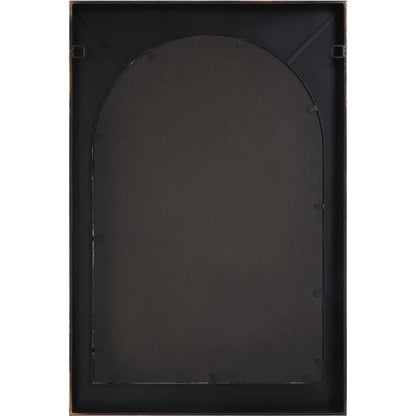Crisanta Arch Mirror by Uttermost in gold. Made from mirror, iron, mdf in a modern style.