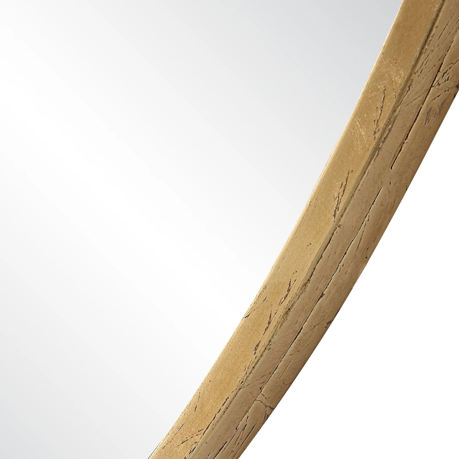 Junius Round Mirror by Uttermost in gold. Made from mirror, mdf, iron in a modern style.