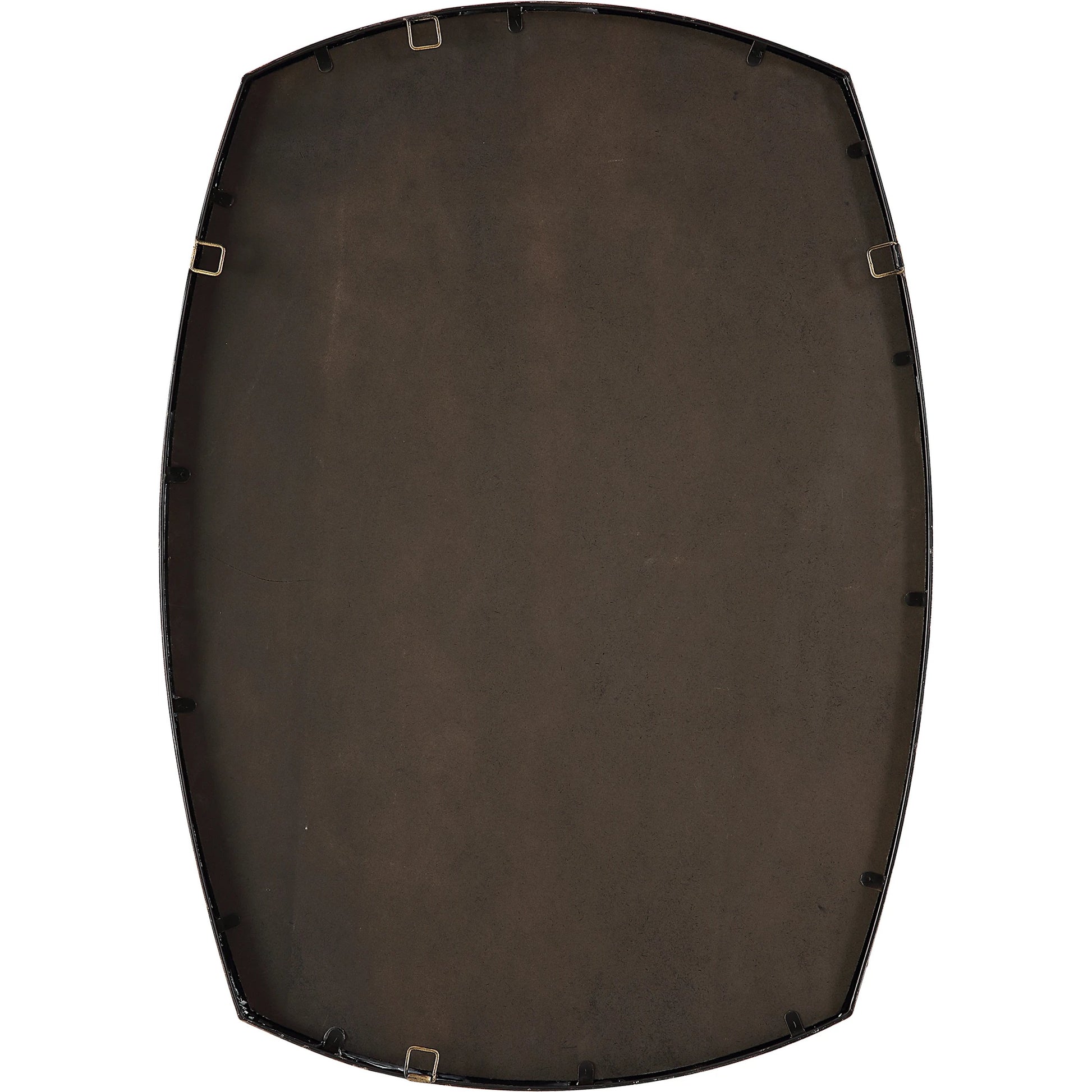 Varenna Vanity Mirror by Uttermost in gold. Made from iron, mirror, mdf in a modern style.