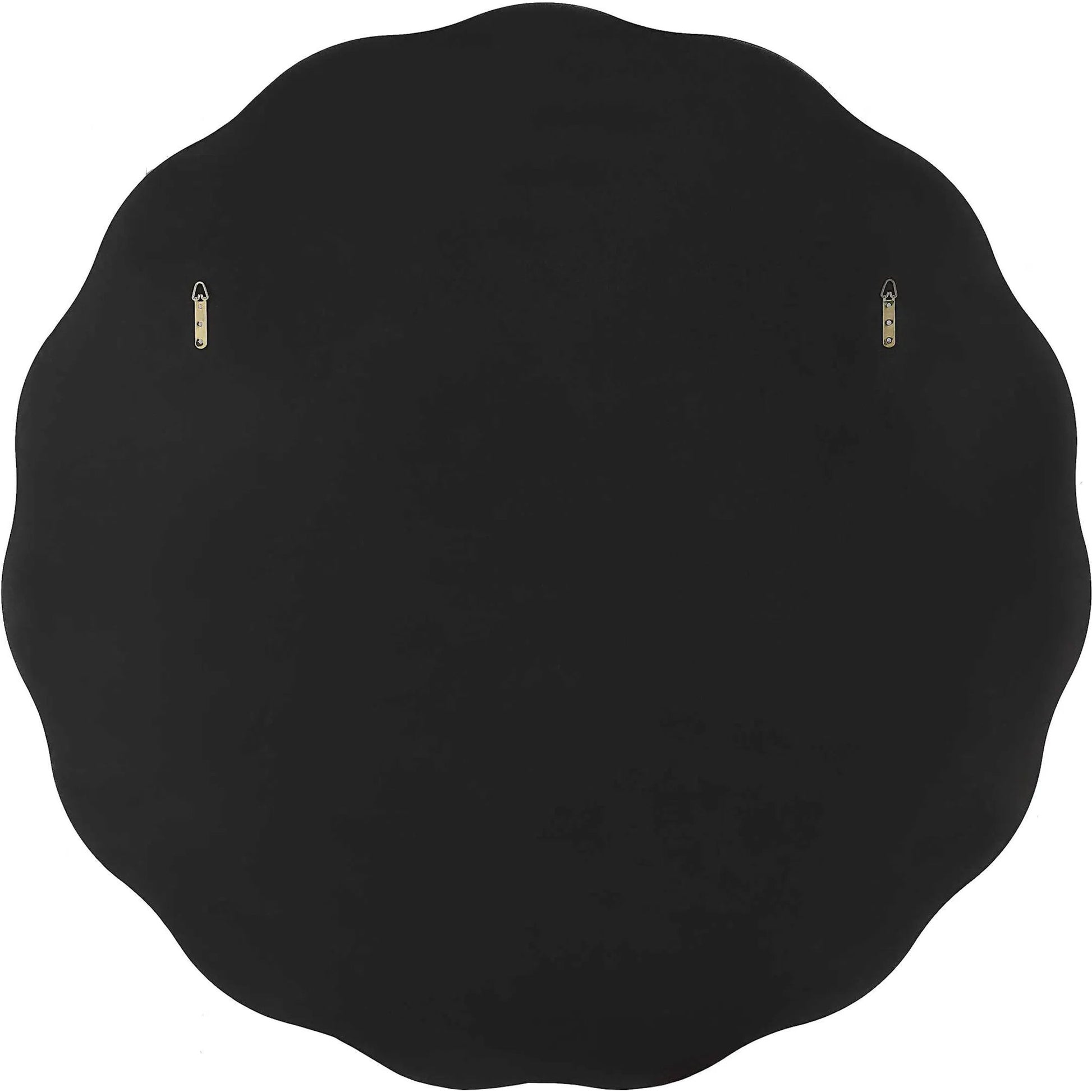 Aneta Round Mirror by Uttermost in gold. Made from mdf, mirror in a modern style.