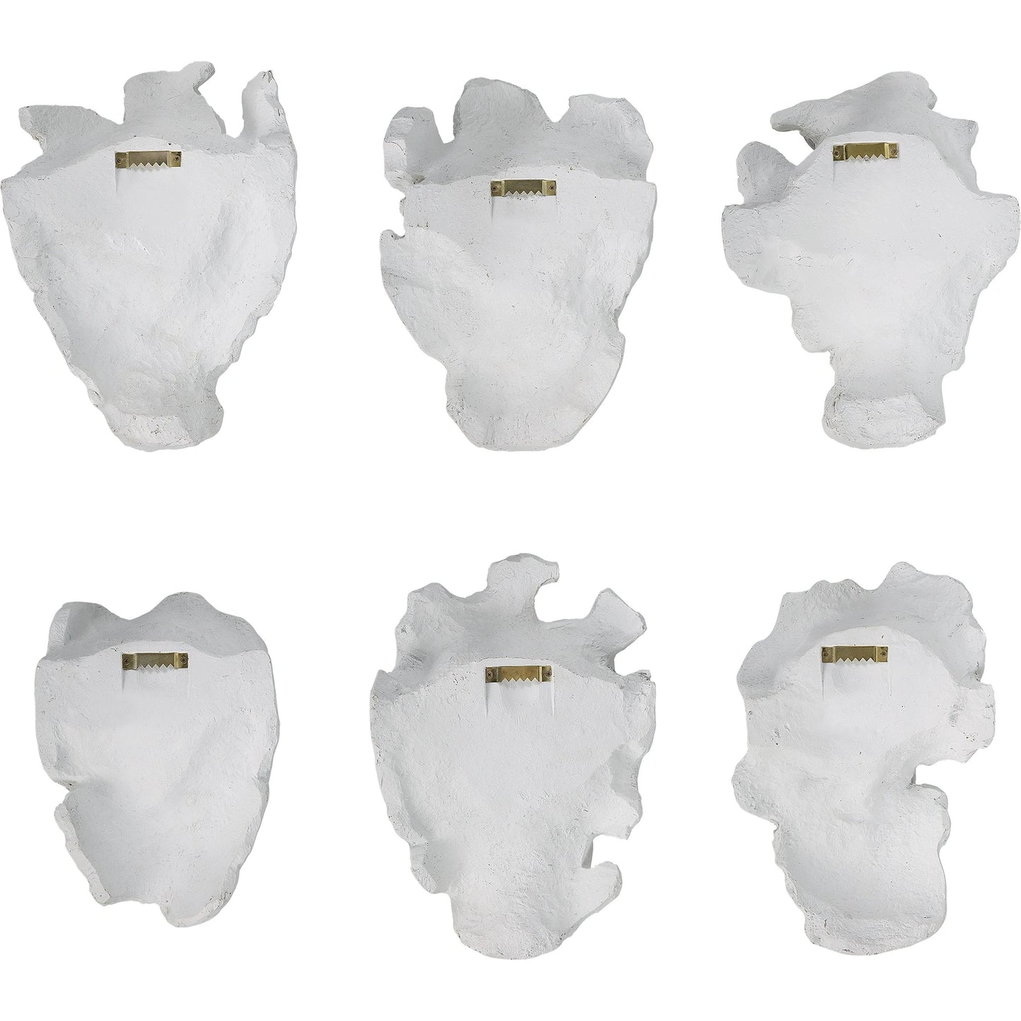 003 SI-2146801 | Additional Silo | Self-Portrait Mask Wall Decor by Uttermost in white. Made from polyresin in a modern style.