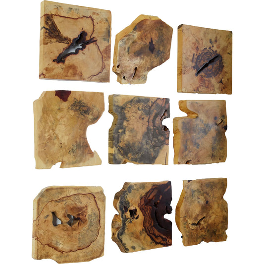 Bahati Wall Decor by Uttermost. Made from tamarind wood in a cottage & farmhouse style.