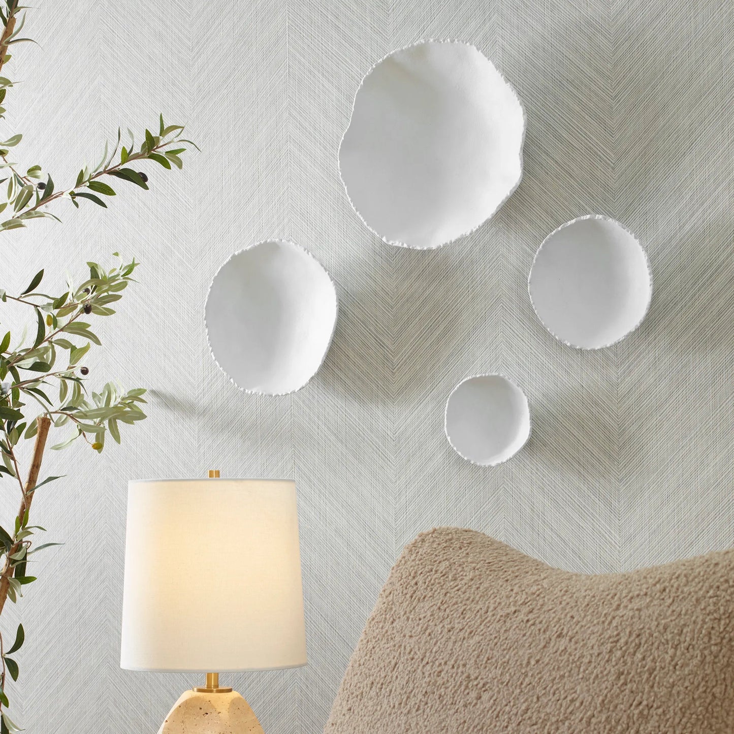008 SI-2262093 | Lifestyle | Lucky Coins Wall Bowls by Uttermost. Made from aluminum in a eclectic & global style.