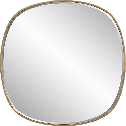 Webster Mirror by Uttermost in gold. Made from iron，mirror，mdf in a unique style.