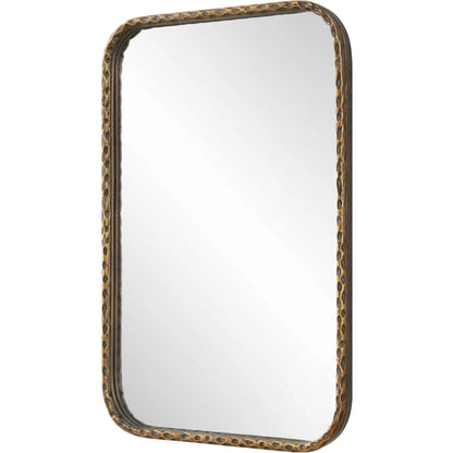A Little Knotty Vanity Mirror by Uttermost in bronze. Made from mirror, iron, mdf in a transitional style.