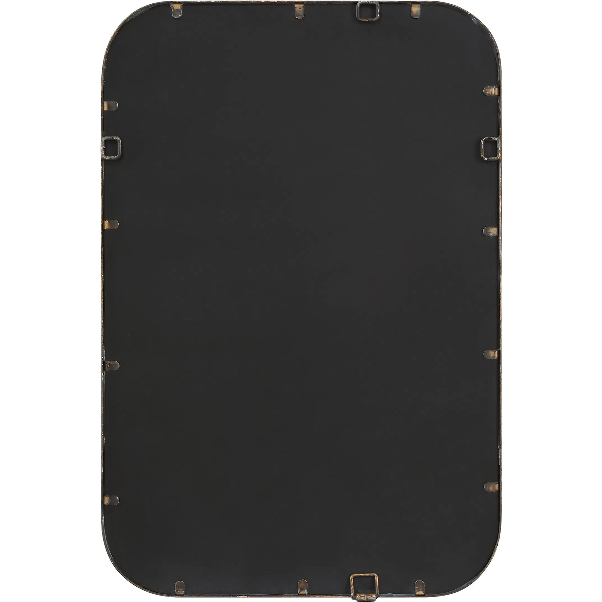 A Little Knotty Vanity Mirror by Uttermost in bronze. Made from mirror, iron, mdf in a transitional style.