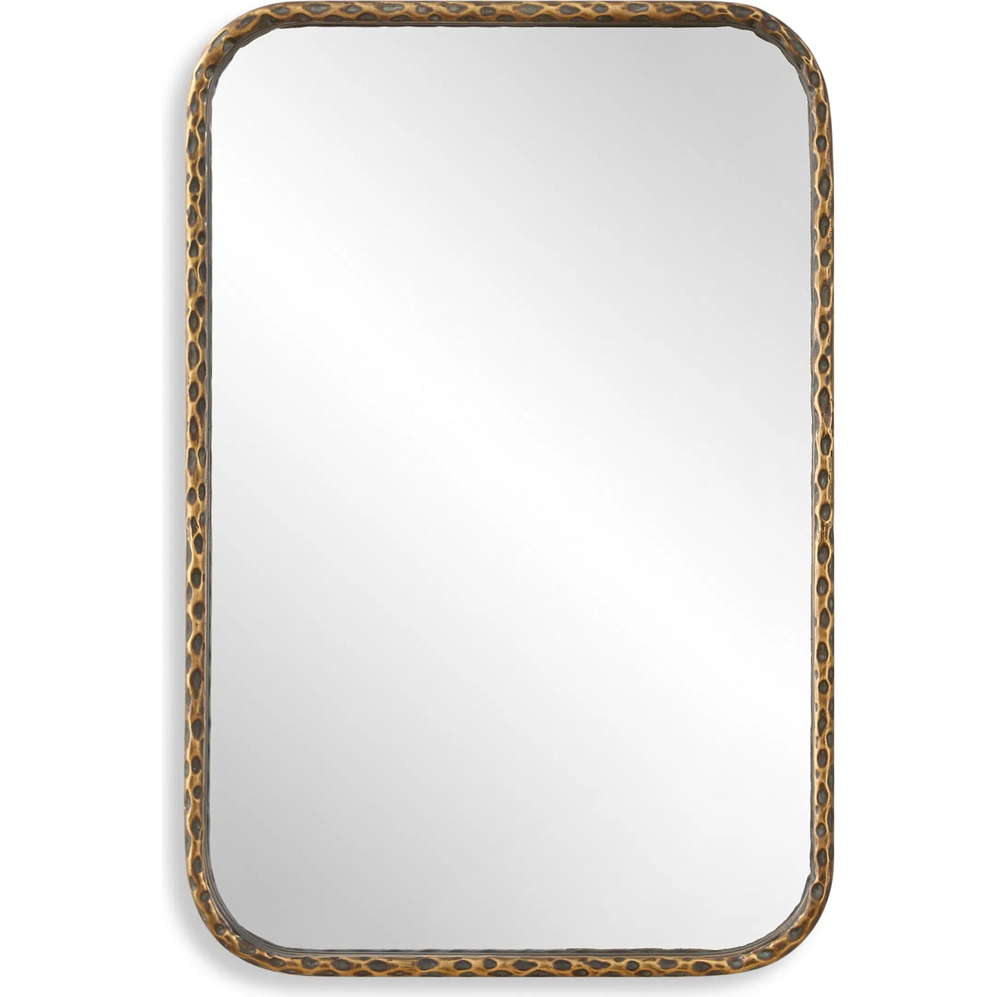 004 SI-2262163 | Additional Silo | A Little Knotty Vanity Mirror by Uttermost in bronze. Made from mirror, iron, mdf in a transitional style.